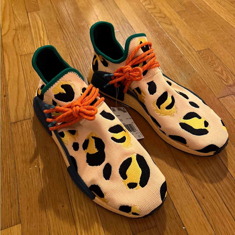 Adidas Yellow and Black Sneakers with Modern Design